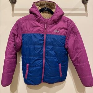 Eddie Bauer Kids Puffer Jacket - Pink and Blue